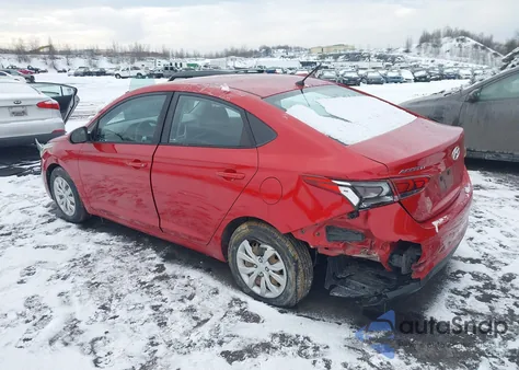 2020 Hyundai Accent Se from USA, damaged, VIN 3KPC24A6XLE109871